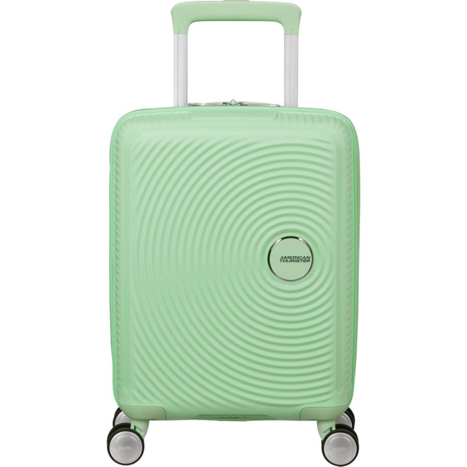 American Tourister Soundbox Mini Handbagage Pastel Green Groen