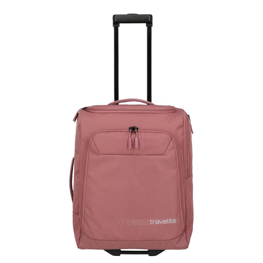 Travelite Kick Off Wheeled Duffle S rose Roze