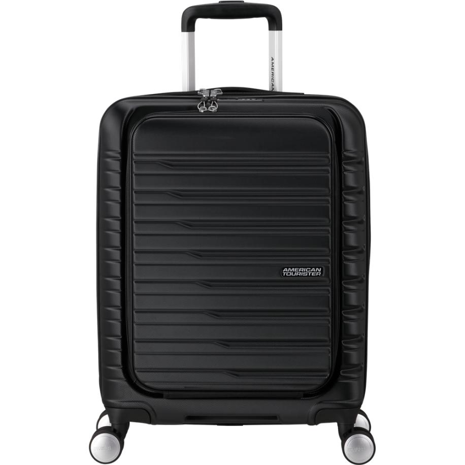 American Tourister Flashline Handbagage 15.6 Shadow Black Zwart