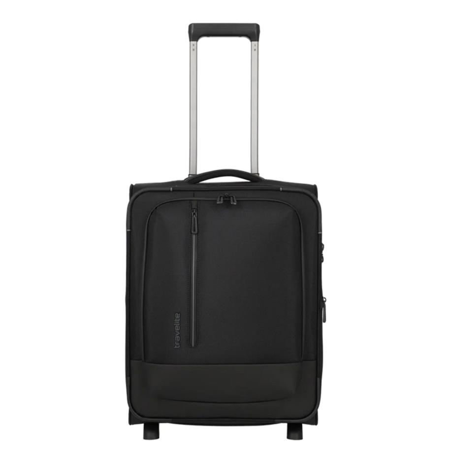 Travelite Crosslite 5.0 2 Wheel Trolley S Expandable black Zwart