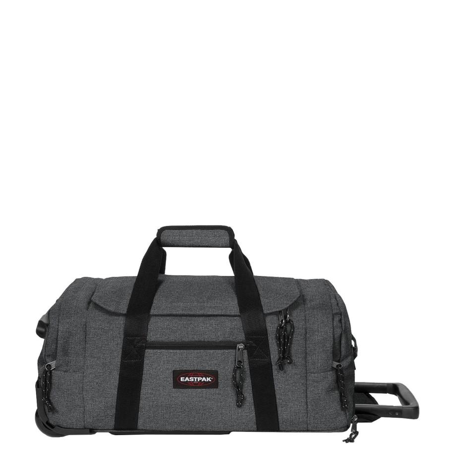 Eastpak Leatherface S + black denim Zwart