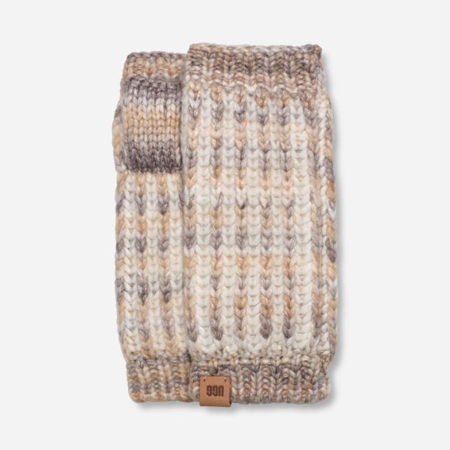 UGG® Chunky Space Dye-handschoen in Nimbus Multi, Breien Multicolor