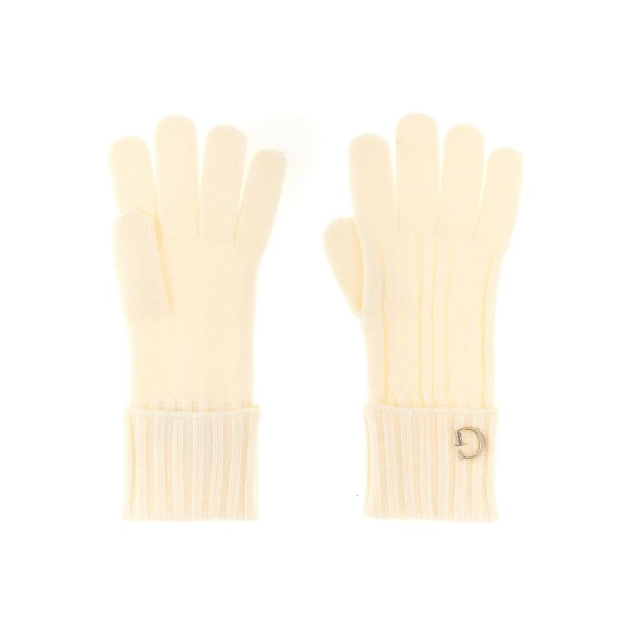 Guess GUESS Vingerhandschoenen KNITTED GLOVES wolwit -