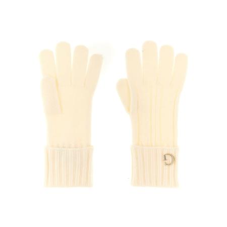 Guess GUESS Vingerhandschoenen KNITTED GLOVES wolwit