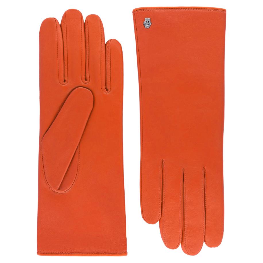 Roeckl Roeckl Vingerhandschoenen HAMBURG oranje -