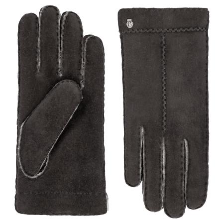 Roeckl Roeckl Vingerhandschoenen MALMÖ basaltgrijs / rookgrijs / donkergrijs