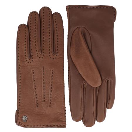 Roeckl Vingerhandschoenen Nottingham chocoladebruin