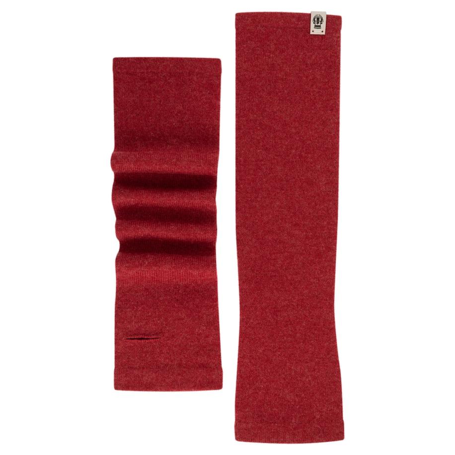 Roeckl Roeckl Handwarmers PURE CASHMERE beige / rood -
