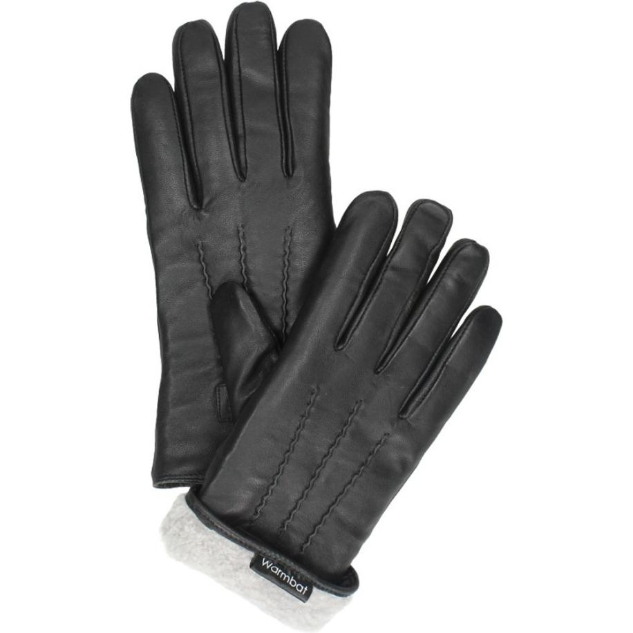 Warmbat - Gloves Leather Women Zwart