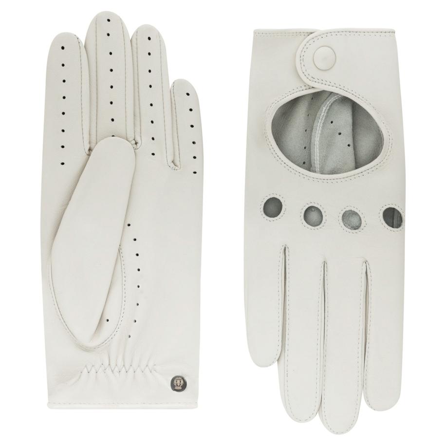 Roeckl Roeckl Vingerhandschoenen ROM AUTOFAHRER wit -
