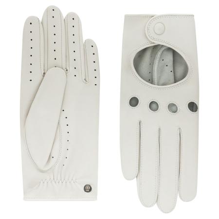 Roeckl Roeckl Vingerhandschoenen ROM AUTOFAHRER wit