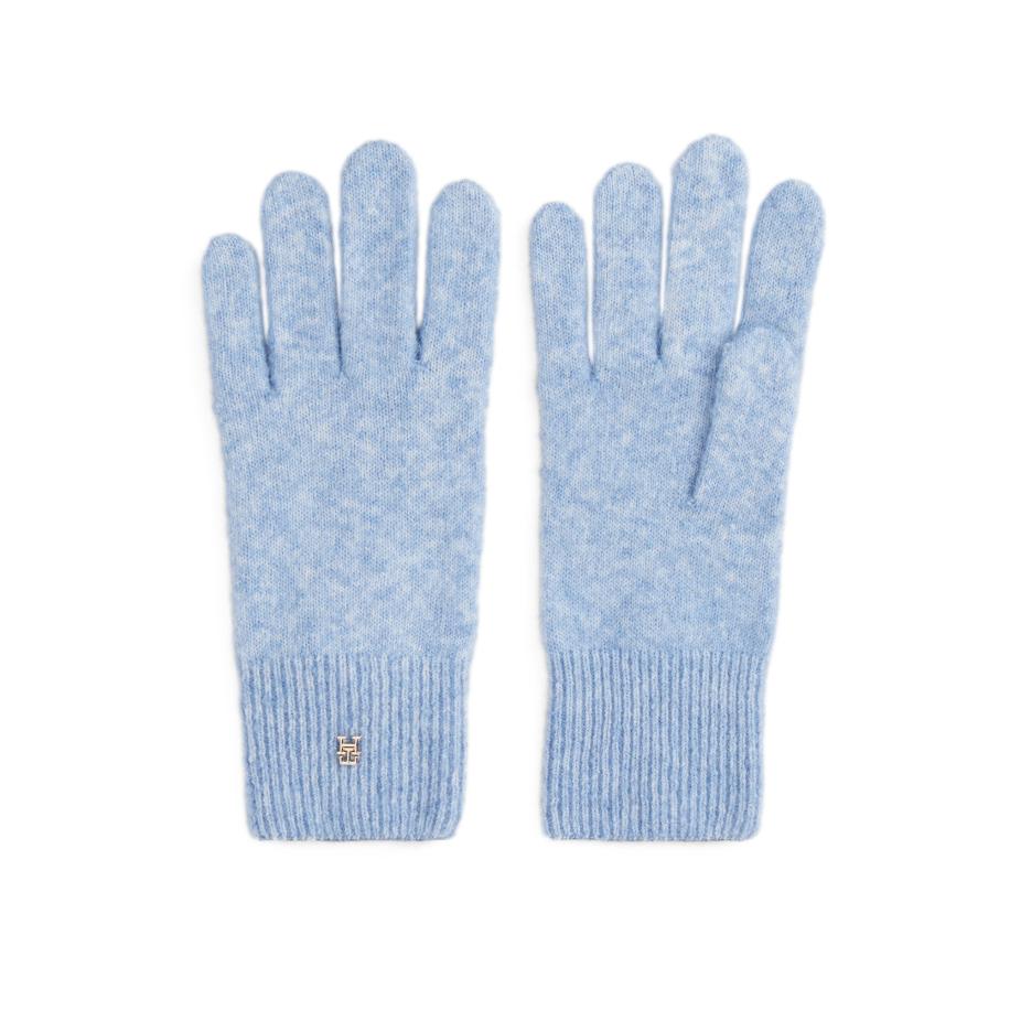 Tommy Hilfiger TOMMY HILFIGER Vingerhandschoenen CHIC lichtblauw -