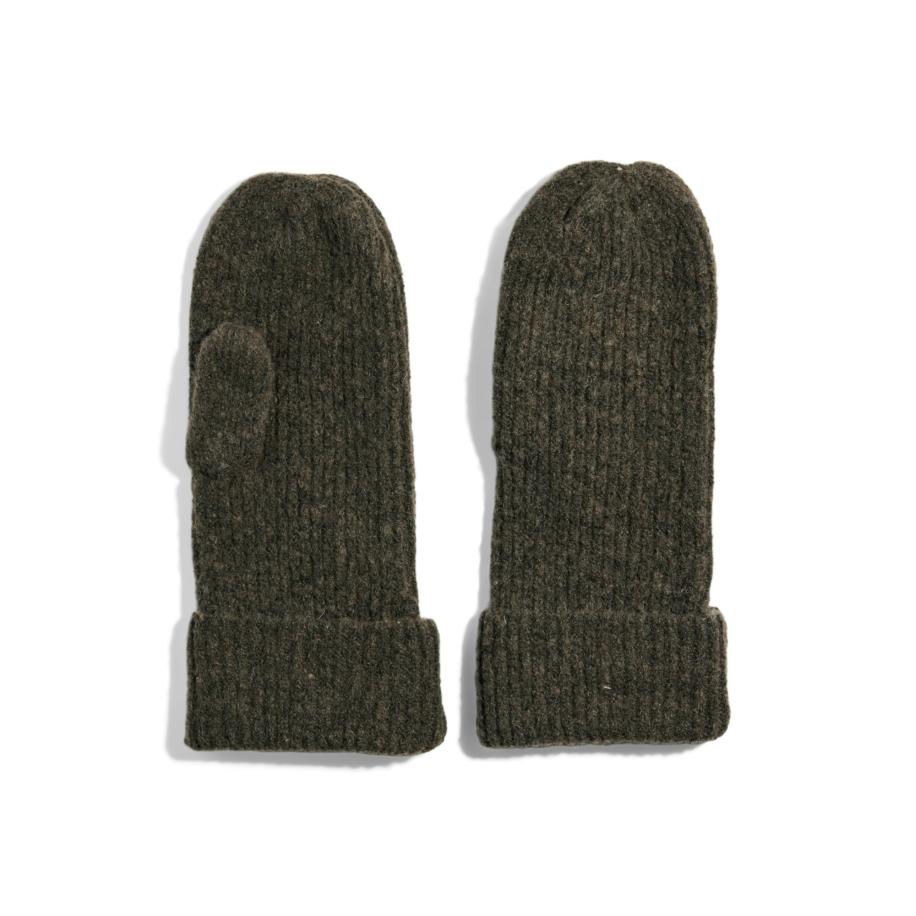 Pieces PIECES Wanten donkerbruin -