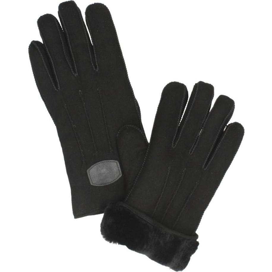 Warmbat - Gloves Men Suede Zwart