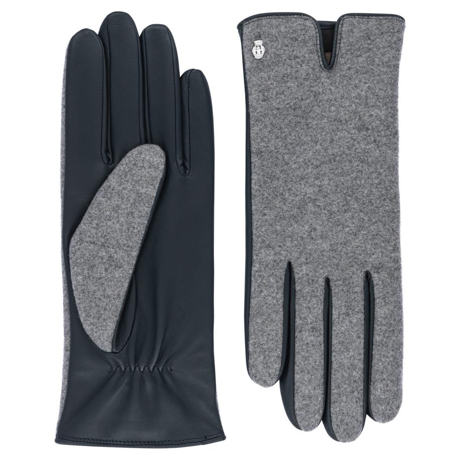 Roeckl Roeckl Vingerhandschoenen GRÜNWALD blauw -