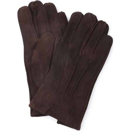 Profuomo Handschoenen Bruin Suede