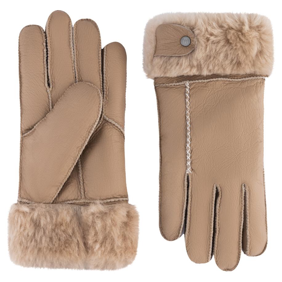 Roeckl Vingerhandschoenen VIK camel / bruin / cognac / oker Bruin