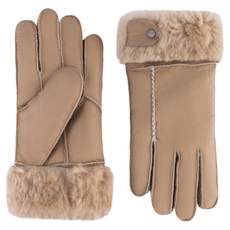 Roeckl Vingerhandschoenen VIK camel / bruin / cognac / oker