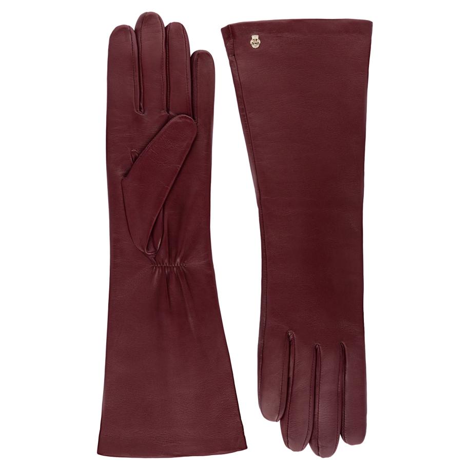 Roeckl Roeckl Vingerhandschoenen VENEDIG wijnrood -