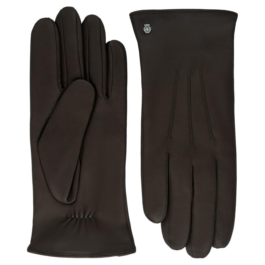 Roeckl Roeckl Vingerhandschoenen RIGA donkerbruin -