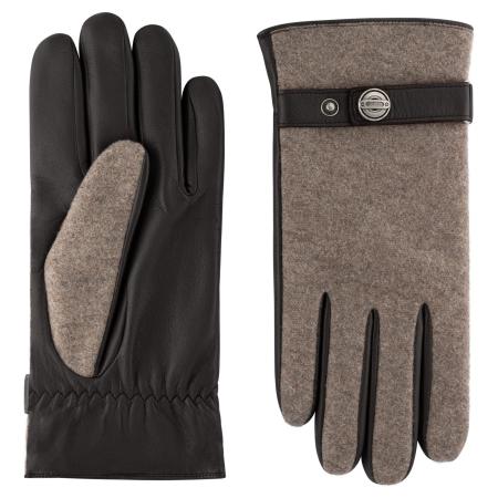 Roeckl Roeckl Vingerhandschoenen STARNBERG bruin / donkerbruin