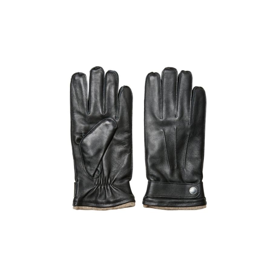 Selected SELECTED Vingerhandschoenen Poul zwart -