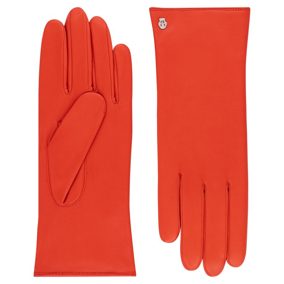 Roeckl Roeckl Vingerhandschoenen HAMBURG mandarijn -