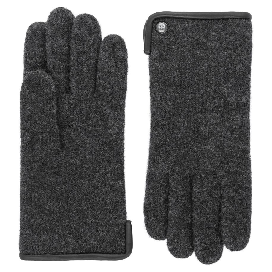 Roeckl Roeckl Vingerhandschoenen antraciet -