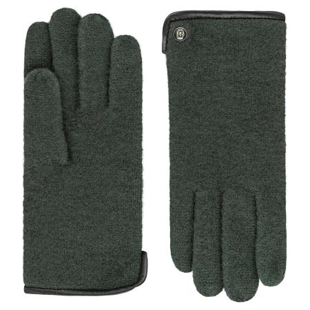 Roeckl Roeckl Vingerhandschoenen KLASSISCHER WALKHANDSCHUH donkergroen