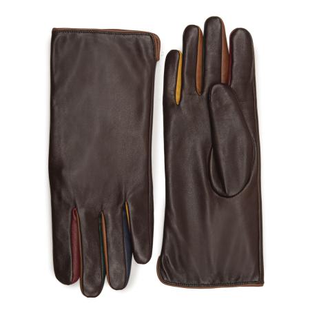 Mywalit mywalit Vingerhandschoenen marine / chocoladebruin / cognac / bordeaux
