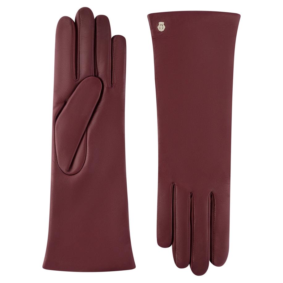 Roeckl Roeckl Vingerhandschoenen MOSKAU wijnrood -