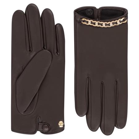 Roeckl Roeckl Vingerhandschoenen LOIRET chocoladebruin