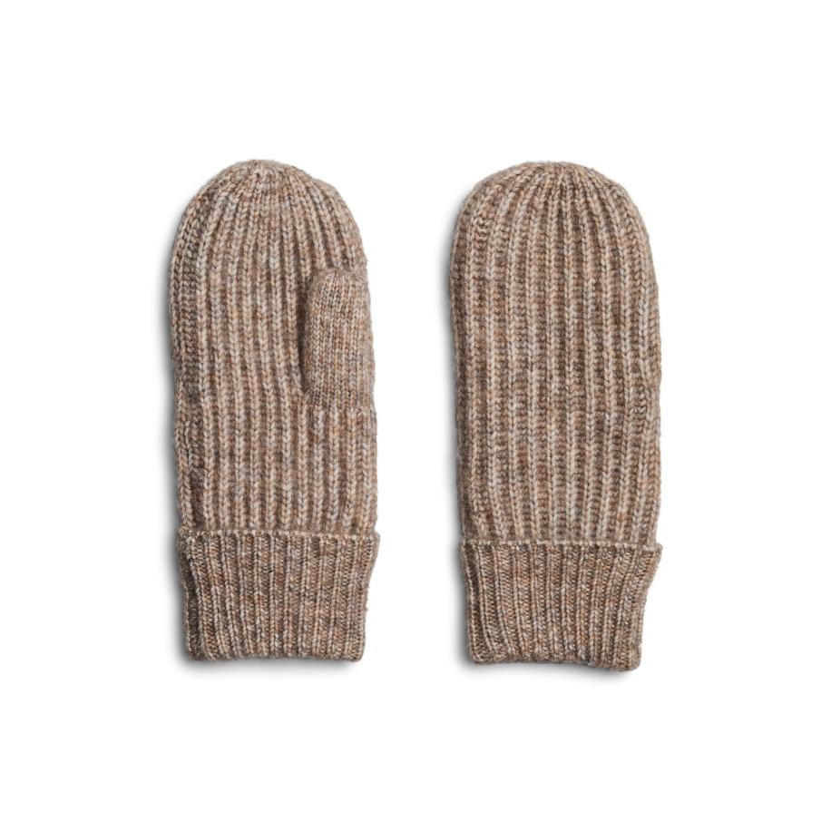 PIECES Wanten PCMILLA lichtbruin Bruin