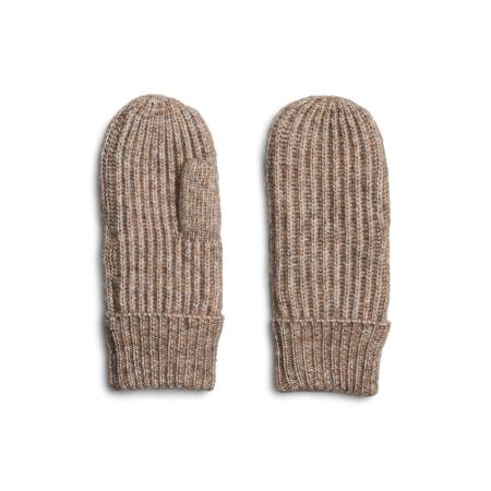 PIECES Wanten PCMILLA lichtbruin