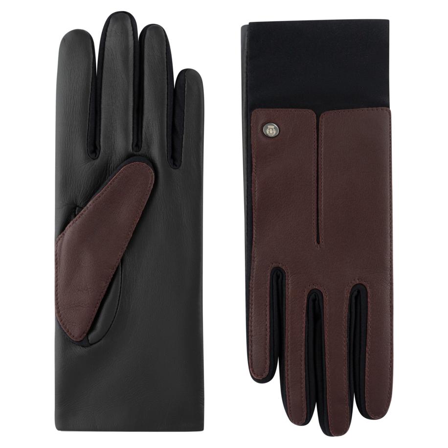Roeckl Roeckl Vingerhandschoenen STOCKHOLM TOUCH wijnrood -