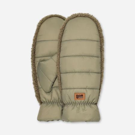 UGG®fluff-want in Green, Maat L/XL, Nylon/Gerecyclede Materialen