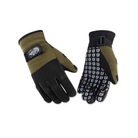 normani Vingerhandschoenen Selachii groen / zwart / wit