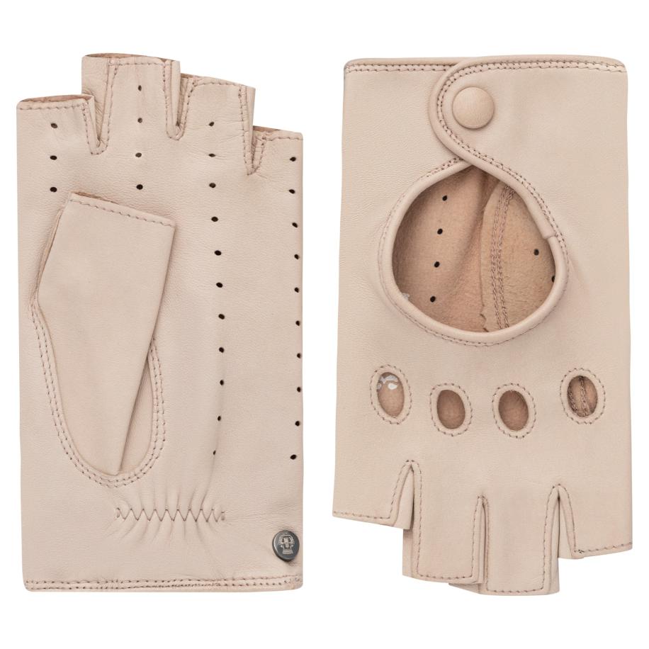 Roeckl Roeckl Handschoenen met korte vingers FLORENZ AUTOFAHRER pastelroze -