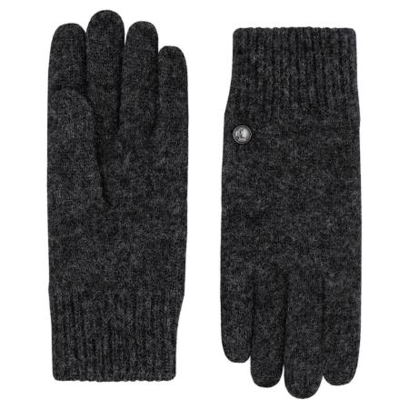Roeckl Roeckl Vingerhandschoenen WALKHANDSCHUH MIT KASCHMIR antraciet