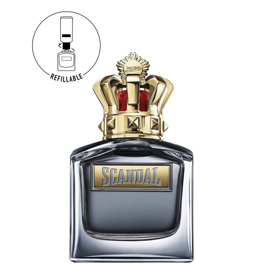 Jean Paul Gaultier Scandal pour Homme Navulbare Eau de Toilette Spray Herenparfum Heren 50 ml