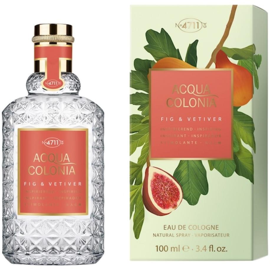 4711 Acqua Colonia Fig & Vetiver Eau de Cologne Spray Unisexgeuren Unisex 100 ml