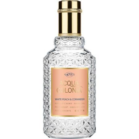 4711 Acqua Colonia White Peach & Coriander Eau de Cologne Spray Herenparfum Unisex 50 ml