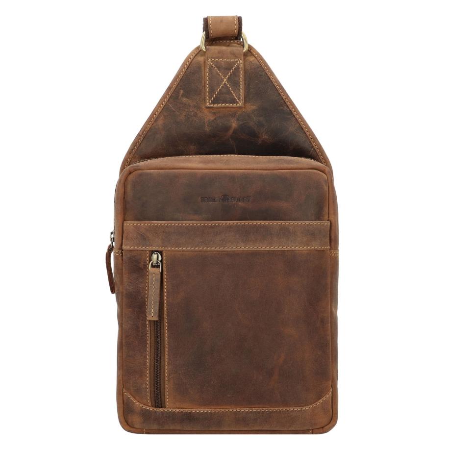 GreenBurry GREENBURRY Schoudertas bruin -