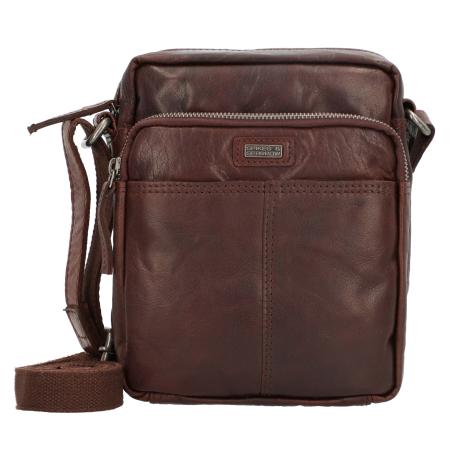 Spikes & Sparrow Spikes & Sparrow Schoudertas donkerbruin