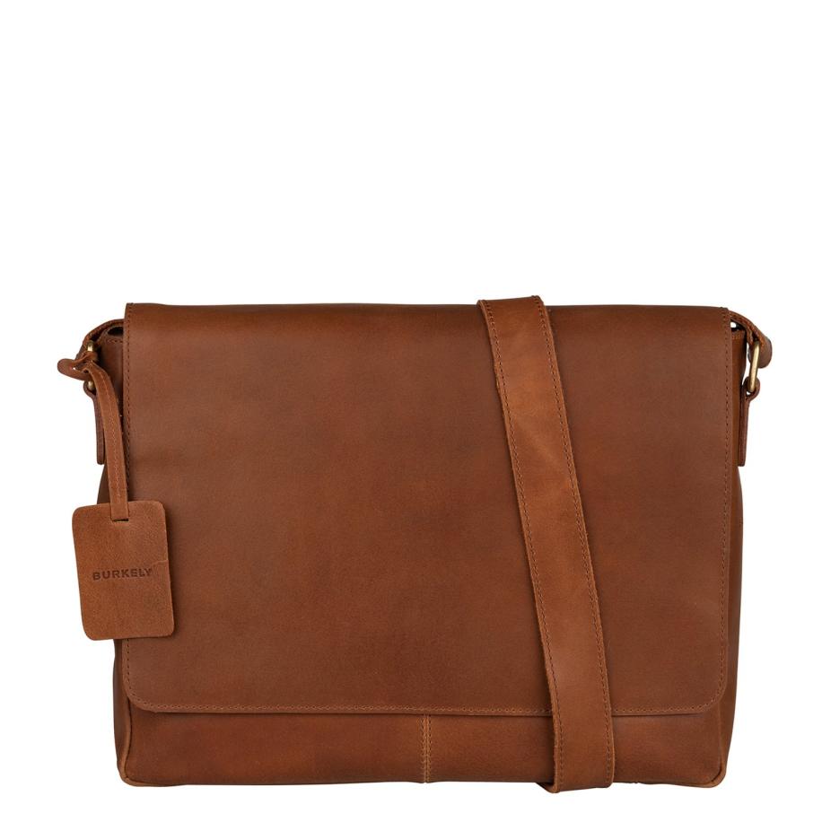 Burkely Vintage Juul Messenger Bag cognac Herentas Bruin