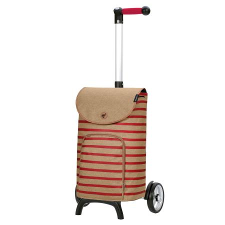 Andersen Shopper Andersen Shopper Shopper Fun Eske bruin / rood