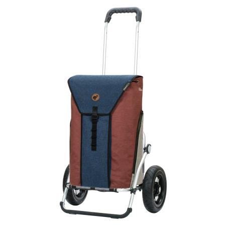 Andersen Shopper Andersen Shopper Trolley Oli.P 2.0 donkerblauw / bruin