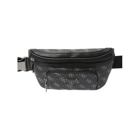 Guess GUESS Heuptas MILANO SMART COMPACT BUM BAG lichtgrijs / zwart