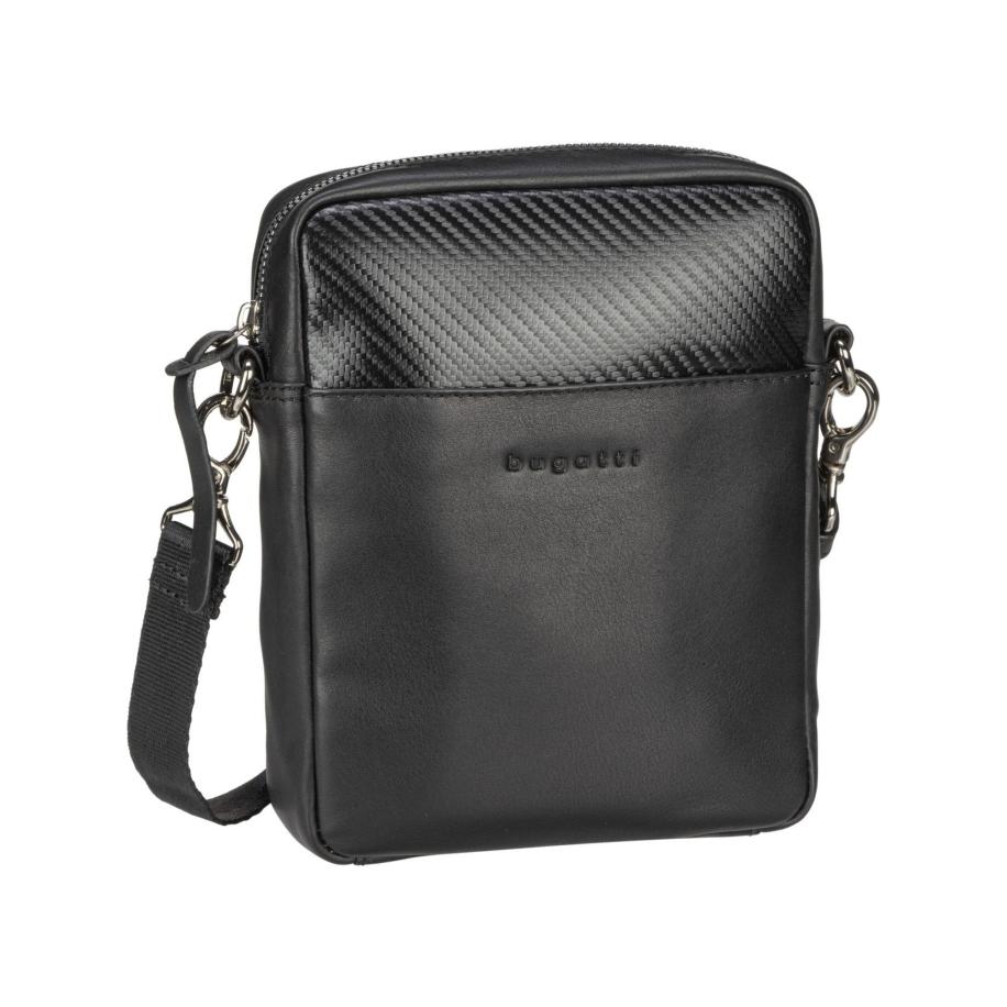 Bugatti bugatti Schoudertas zwart -