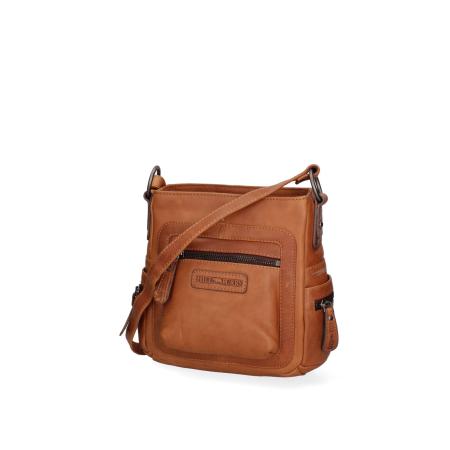 HILL BURRY HILL BURRY Schoudertas cognac